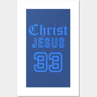 Christ Jesus 33 Bible Verse Posters and Art